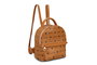 Lucky Bees Mochila de Piel de Polivinilo - Tostado